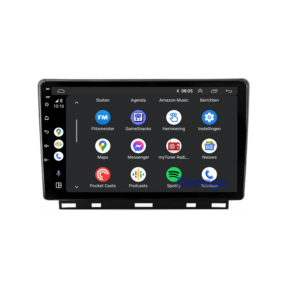Renault Clio 5 CarPlay autoradio | 2019 t/m 2025 | Denago DNG-A485 | 9 inch | Android 13 | Draadloos CarPlay & Android Auto