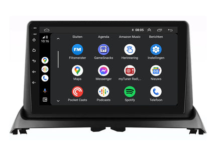 Renault Clio 2 | Android 13 | Autoradio | 2005 t/m 2012 | CarPlay & Android Auto