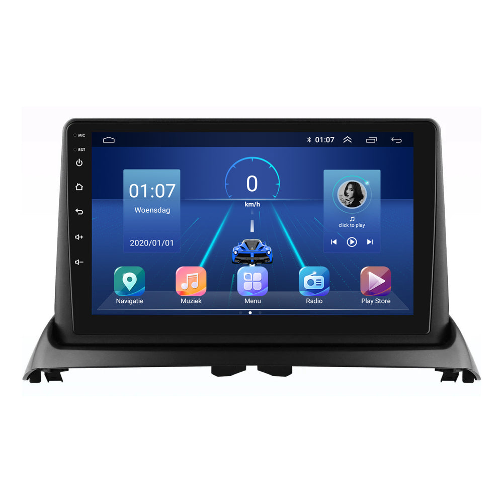 Renault Clio 2 | Android 13 | Autoradio | 2005 t/m 2012 | CarPlay & Android Auto