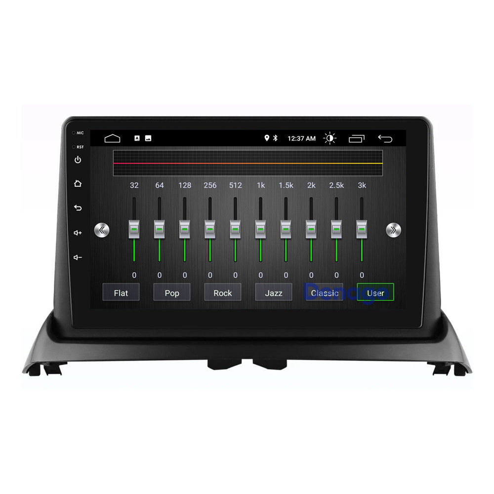Renault Clio 2 CarPlay car radio | 2005 to 2012 | Denago DNG-A433 | 9 inches | Android 13 | Wireless CarPlay & Android Auto
