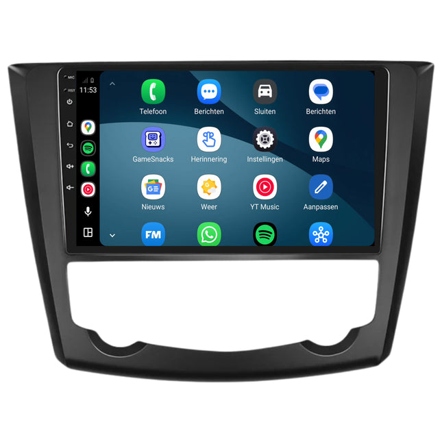 Autoradio Renault Kadjar CarPlay e Android Auto | dal 2015 al 2018 | 9 pollici | Android 15 | CTX-7128