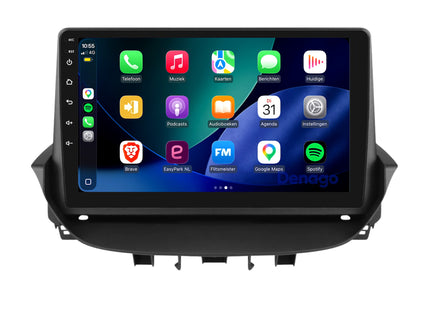 Renault Laguna 2 CarPlay autoradio | 2001 t/m 2007 | Denago DNG-A434 | 9 inch | Android 13 | Draadloos CarPlay & Android Auto