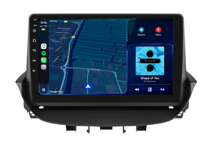 Renault Laguna 2 CarPlay autoradio | 2001 t/m 2007 | Denago DNG-A434 | 9 inch | Android 13 | Draadloos CarPlay & Android Auto