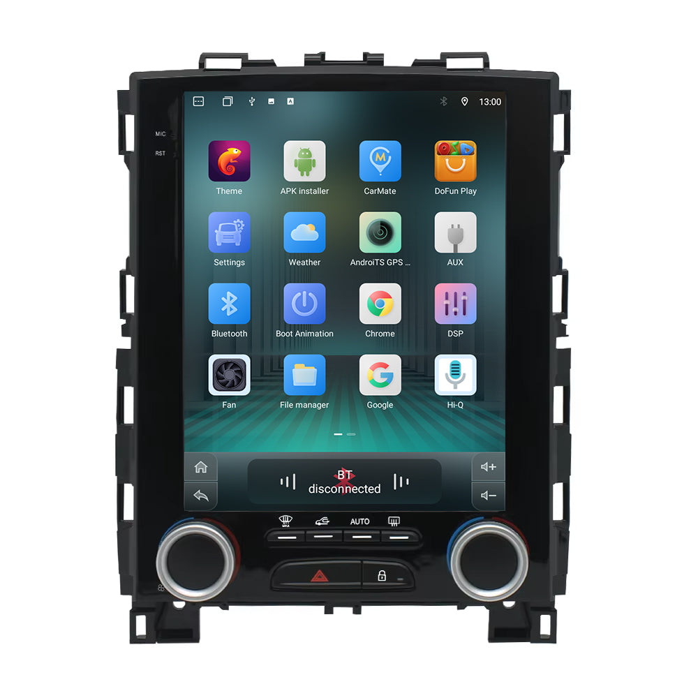 Cartronix Renault Megane 4 | 2009 t/m 2017 | Autoradio Navigatie | Apple CarPlay & Android Auto | Android 13 | Groot HD Scherm