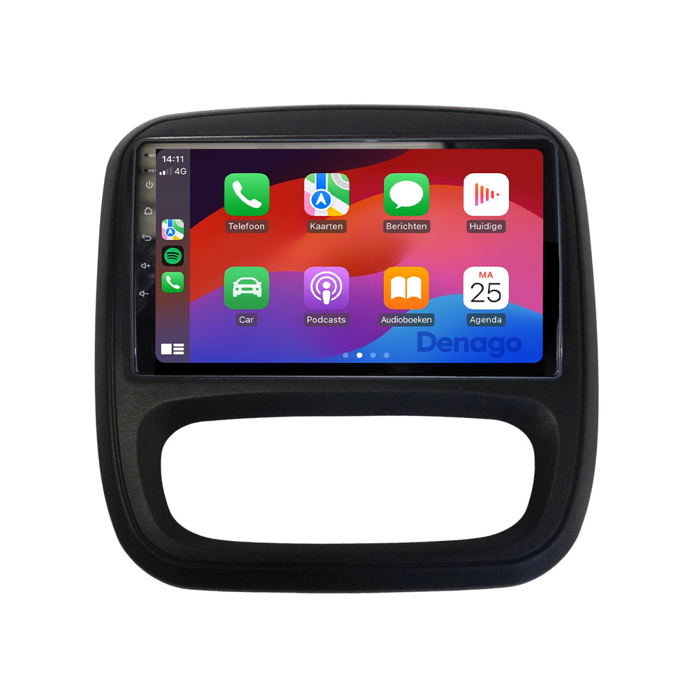 Renault Trafic CarPlay car radio | 2015 to 2021 | Denago DNG-A41R | 9 inches | Android 13 | Wireless CarPlay & Android Auto