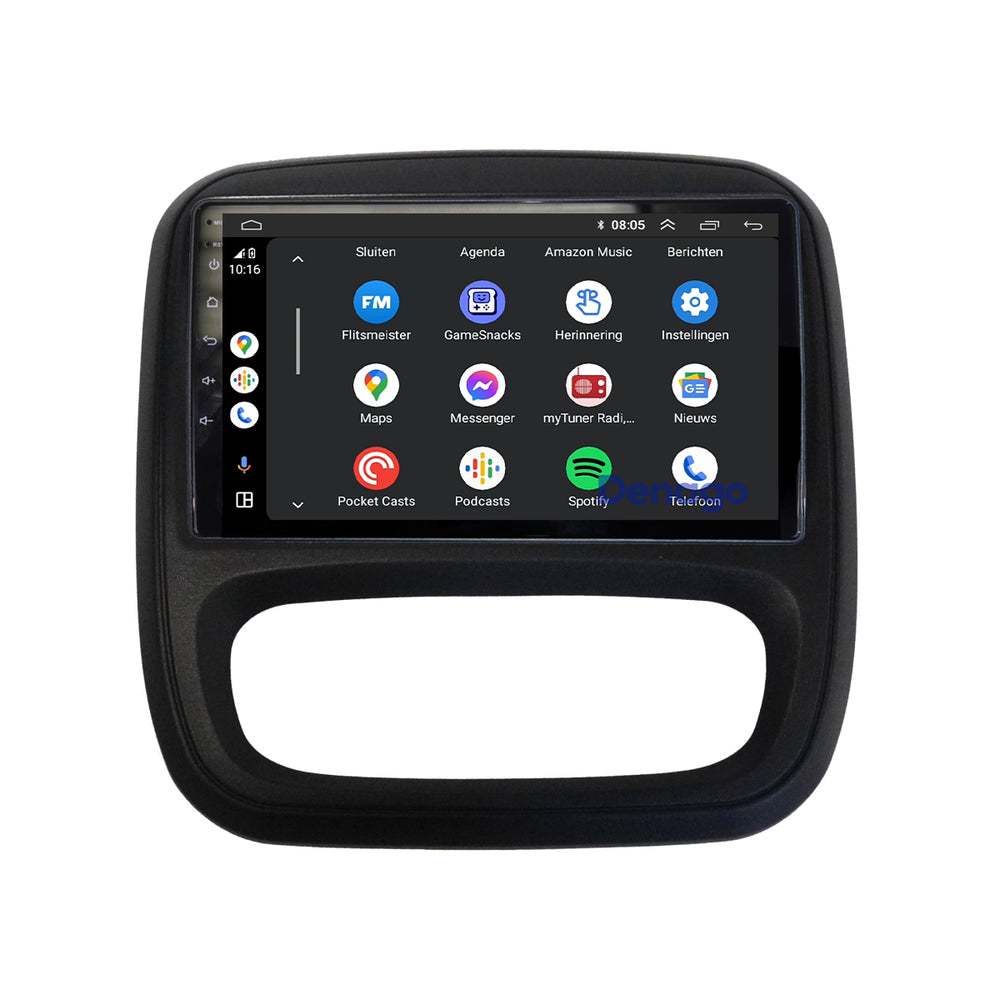 Renault Trafic CarPlay car radio | 2015 to 2021 | Denago DNG-A41R | 9 inches | Android 13 | Wireless CarPlay & Android Auto