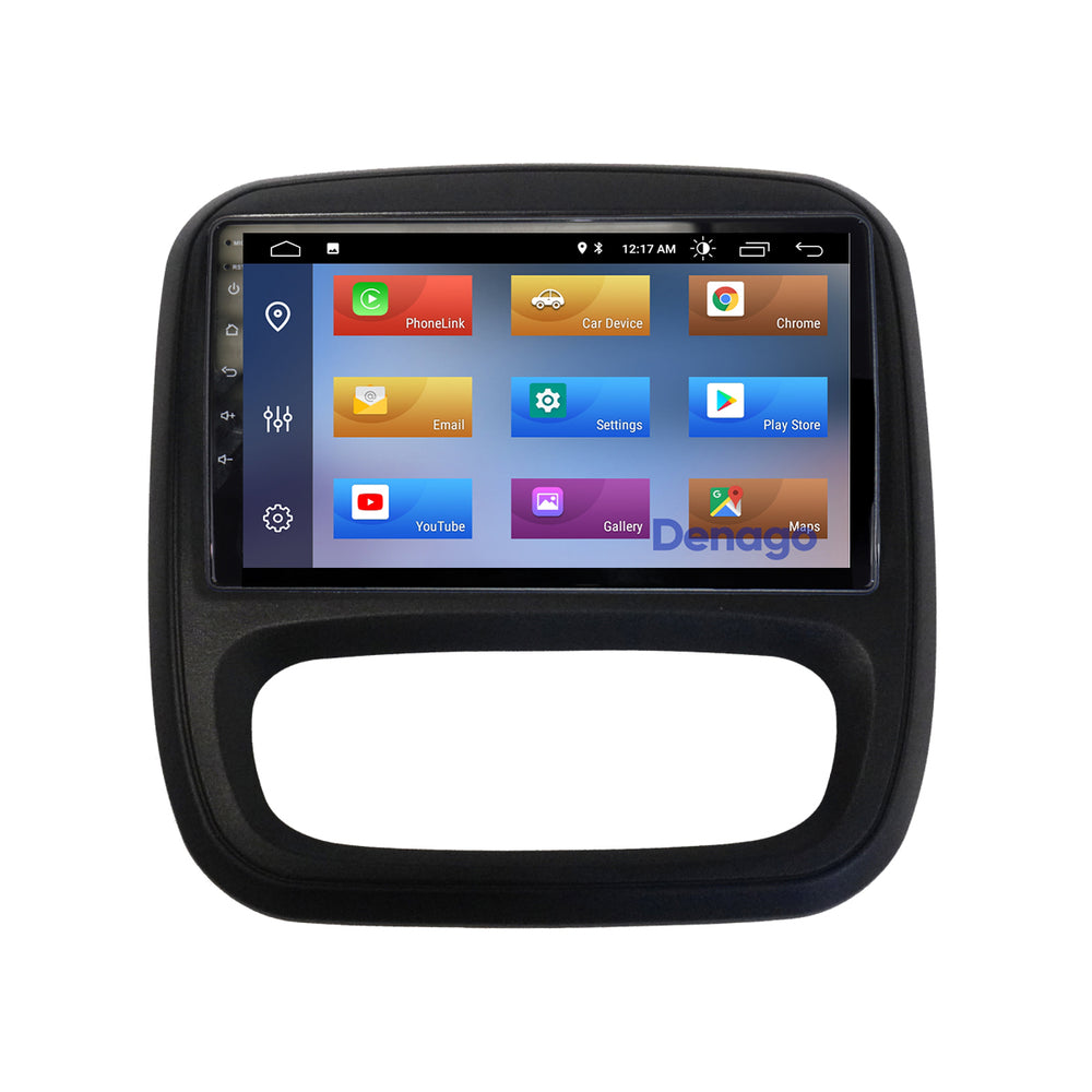 Renault Trafic CarPlay car radio | 2015 to 2021 | Denago DNG-A41R | 9 inches | Android 13 | Wireless CarPlay & Android Auto