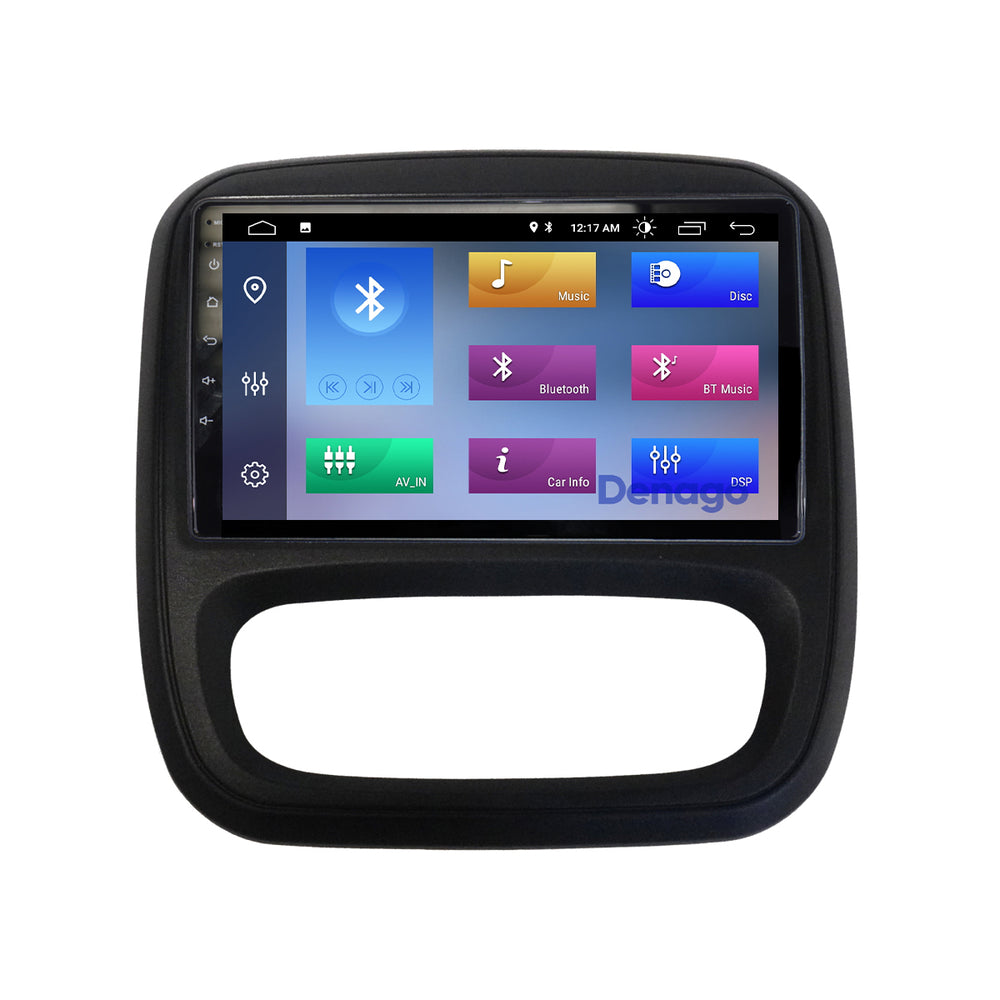 Renault Trafic CarPlay car radio | 2015 to 2021 | Denago DNG-A41R | 9 inches | Android 13 | Wireless CarPlay & Android Auto
