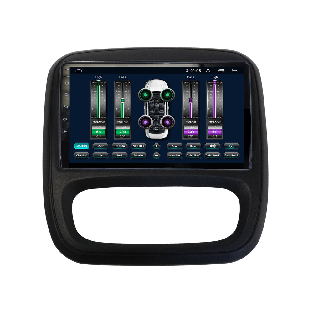 Renault Trafic | Android 13 | Car radio | 2015 to 2021 | Carplay &  Android Auto