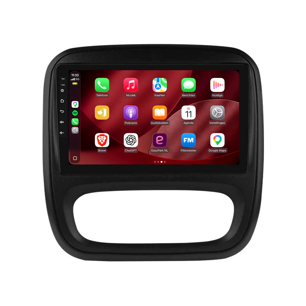 Renault Trafic 3-radio med CarPlay & Android Auto | 2014–2021 | 9 tum | Android 15 | CTX-7494
