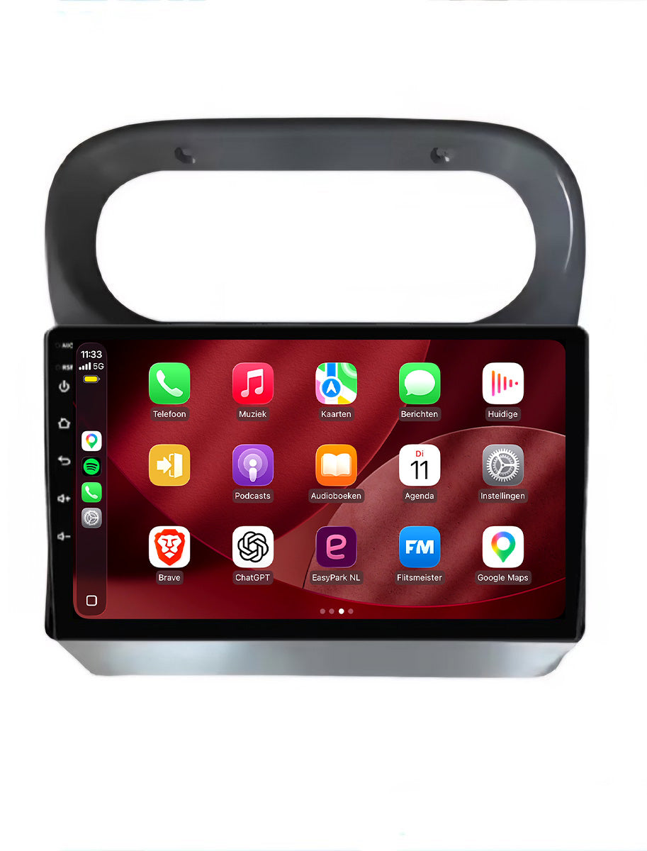 Renault Twingo-radio med CarPlay & Android Auto | 1998–2006 | 9 inch | Android 15 | CTX-7302