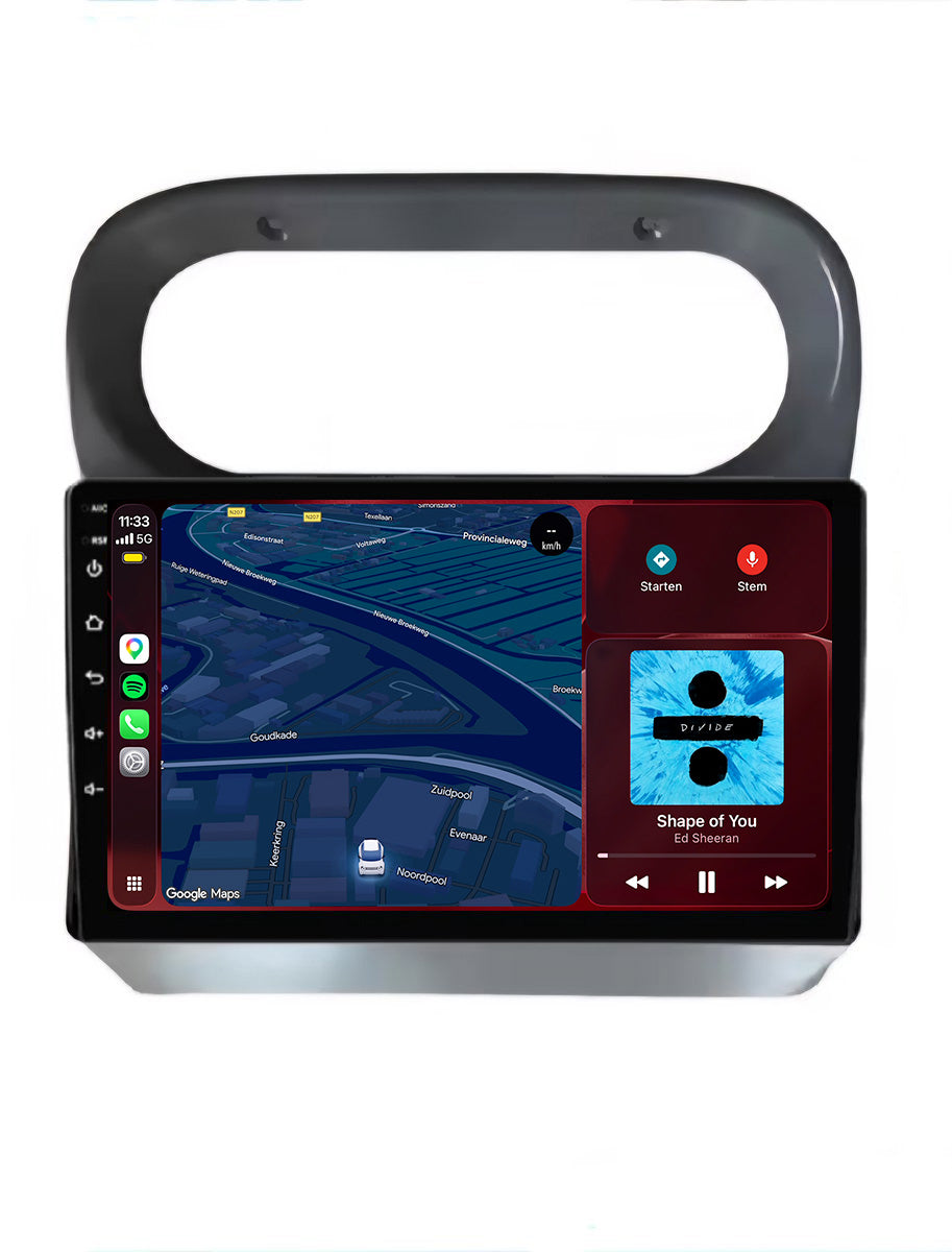 Renault Twingo-radio med CarPlay & Android Auto | 1998–2006 | 9 inch | Android 15 | CTX-7302