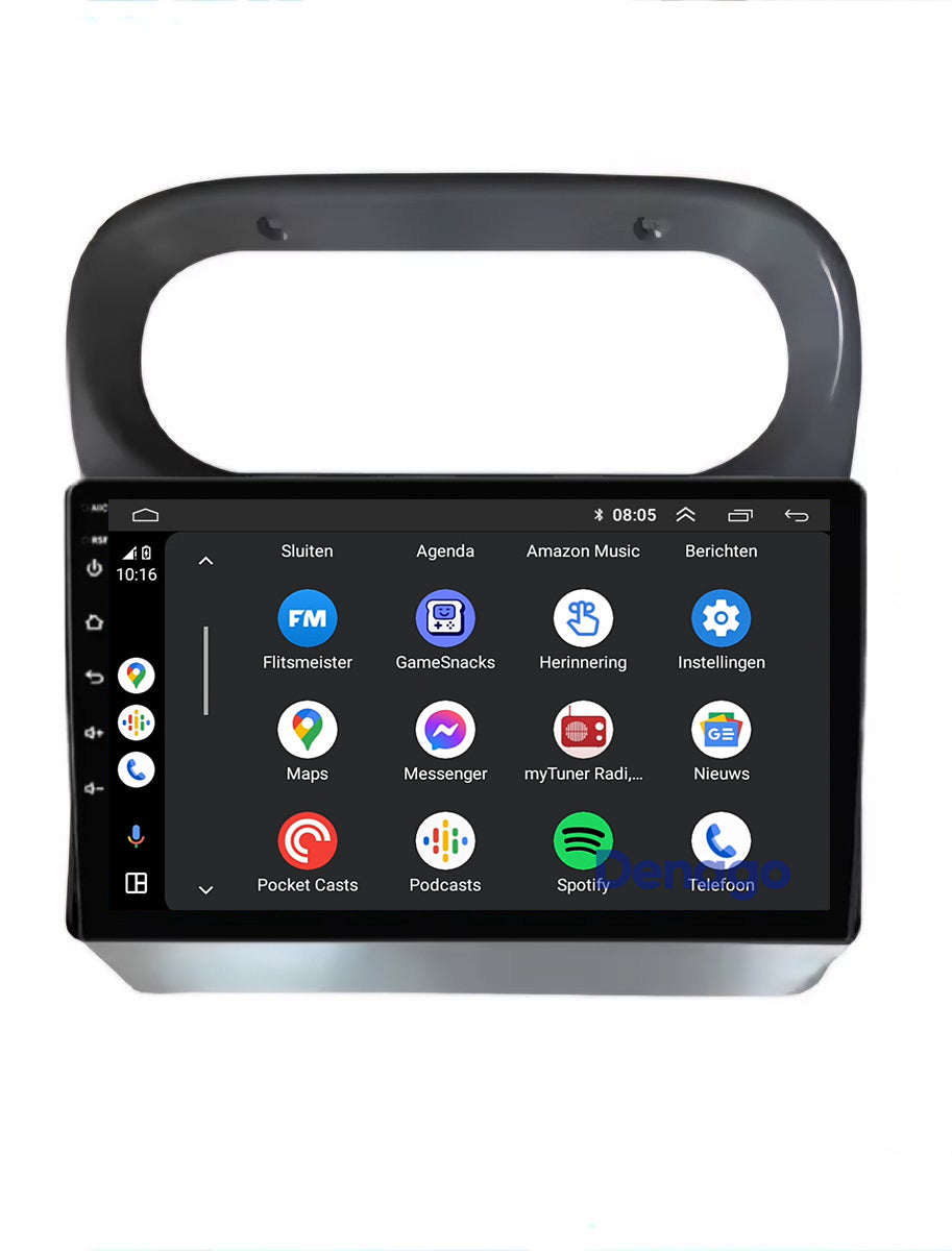 Renault Twingo CarPlay car radio | 1998 to 2006 | Denago DNG-A302 | 9 inches | Android 13 | Wireless CarPlay & Android Auto
