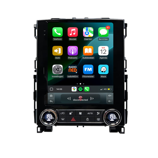 Cartronix Renault Megane 4 | 2009 t/m 2017 | Autoradio Navigatie | Apple CarPlay & Android Auto | Android 13 | Groot HD Scherm