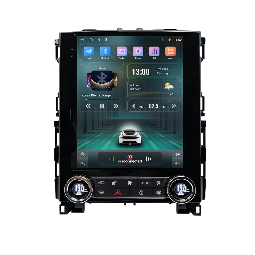 Cartronix Renault Megane 4 | 2009 t/m 2017 | Autoradio Navigatie | Apple CarPlay & Android Auto | Android 13 | Groot HD Scherm