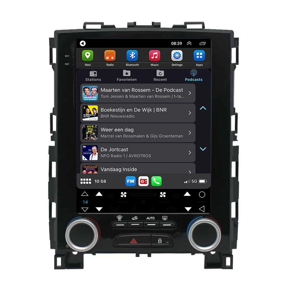 Renault Koleos | Android 13 | Autoradio | 2017 t/m 2022 | CarPlay & Android Auto