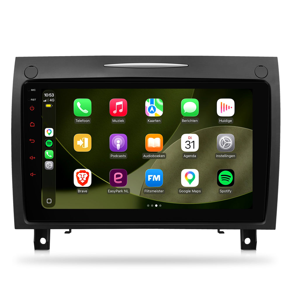 Mercedes-Benz SLK CarPlay & Android Auto autoradio | 2004 t/m 2010 | Android 15 | Davilon