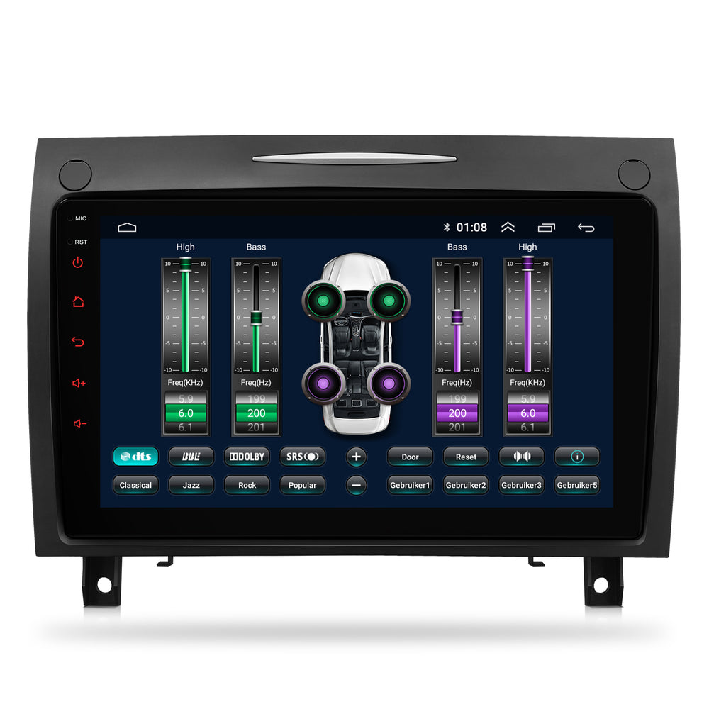 Mercedes-Benz SLK CarPlay & Android Auto autoradio | 2004 t/m 2010 | Android 15 | Davilon