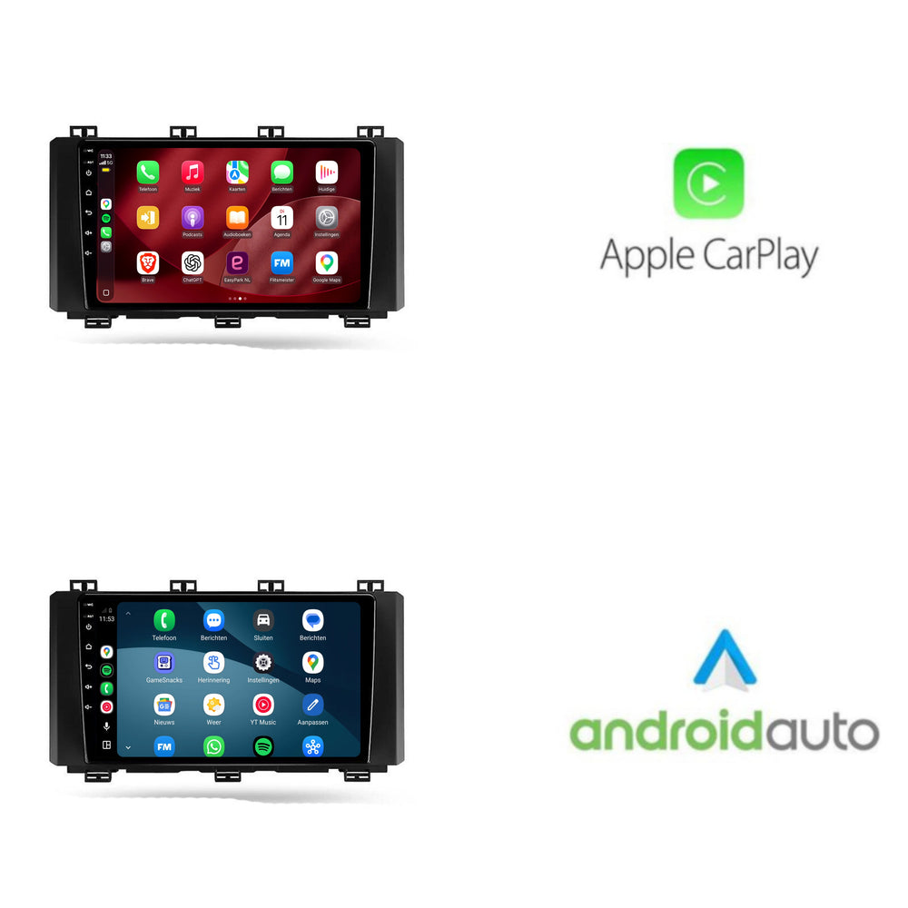 Seat Ateca-radio med CarPlay og Android Auto | 2016–2020 | 9 tommer | Android 15 | CTX-7247