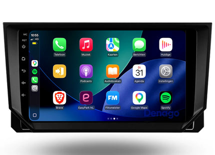 Seat Ibiza CarPlay autoradio | 2018 t/m 2026 | Denago DNG-A404 | 9 inch | Android 13 | Draadloos CarPlay & Android Auto