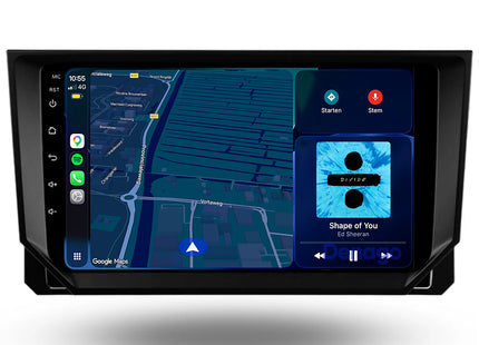 Seat Ibiza CarPlay autoradio | 2018 t/m 2026 | Denago DNG-A404 | 9 inch | Android 13 | Draadloos CarPlay & Android Auto