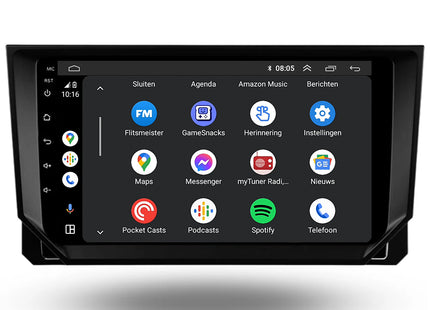 Seat Ibiza | Android 13 | Autoradio | 2018 t/m 2026 | CarPlay & Android Auto