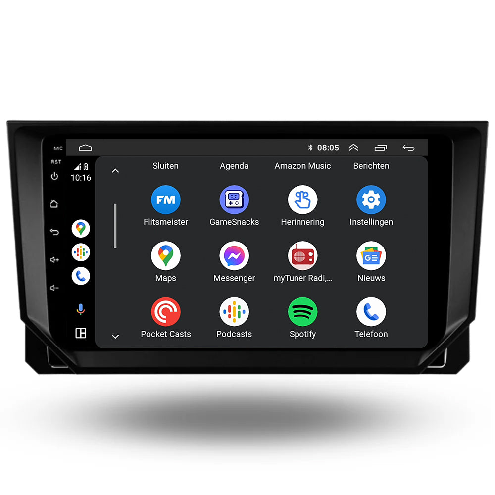 Seat Ibiza | Android 13 | Autoradio | 2018 t/m 2026 | CarPlay & Android Auto