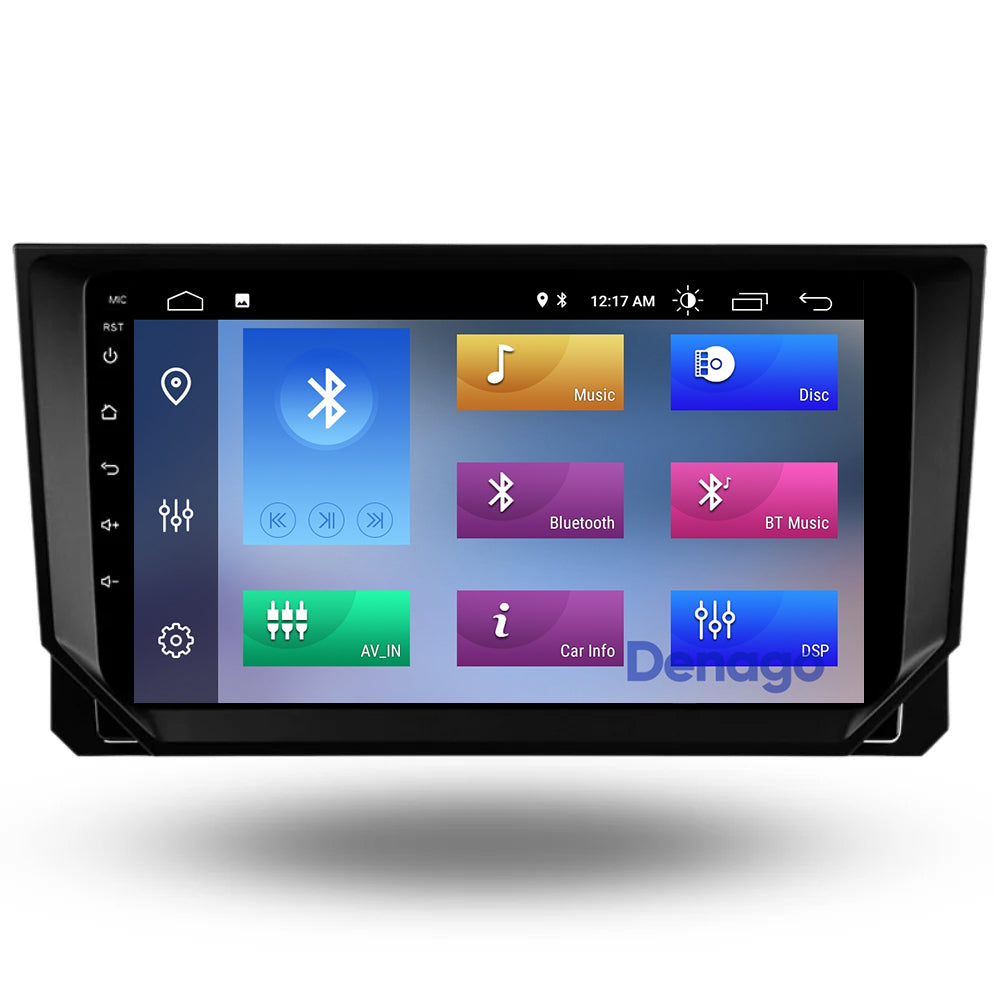 Seat Ibiza CarPlay autoradio | 2018 t/m 2026 | Denago DNG-A404 | 9 inch | Android 13 | Draadloos CarPlay & Android Auto