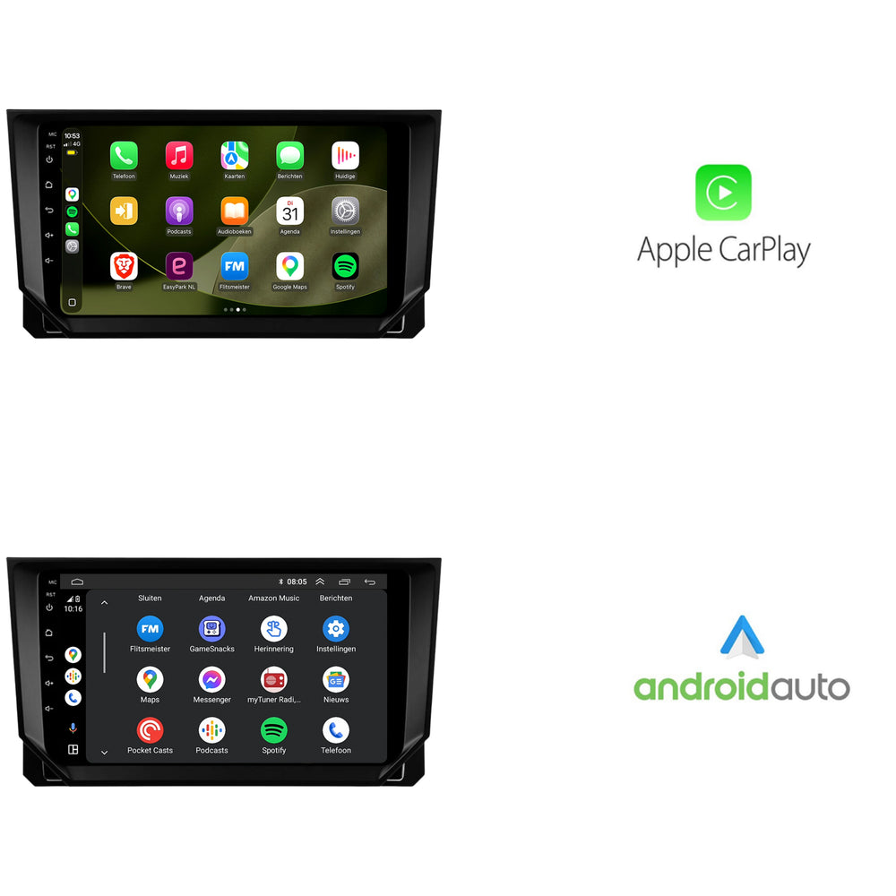 Seat Ibiza | Android 13 | Autoradio | 2018 t/m 2026 | CarPlay & Android Auto