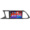 Seat Leon CarPlay car radio | Matt Black | 2013 to 2020 | Denago DNG-A395 | 9 inches | Android 13 | Wireless CarPlay & Android Auto