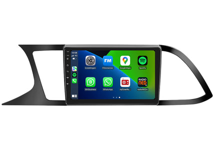 Seat Leon | Matt Zwart | Android 13 | Autoradio | 2013 t/m 2020 | CarPlay & Android Auto