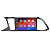 Seat Leon CarPlay car radio | Matt Black | 2013 to 2020 | Denago DNG-A395 | 9 inches | Android 13 | Wireless CarPlay & Android Auto
