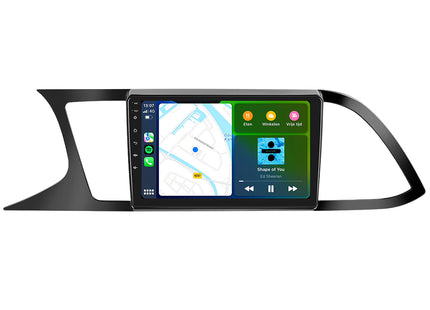 Seat Leon | Matt Zwart | Android 13 | Autoradio | 2013 t/m 2020 | CarPlay & Android Auto