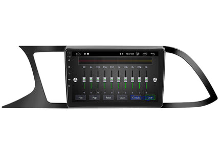 Seat Leon CarPlay autoradio | Matt Zwart | 2013 t/m 2020 | Denago DNG-A395 | 9 inch | Android 13 | Draadloos CarPlay & Android Auto