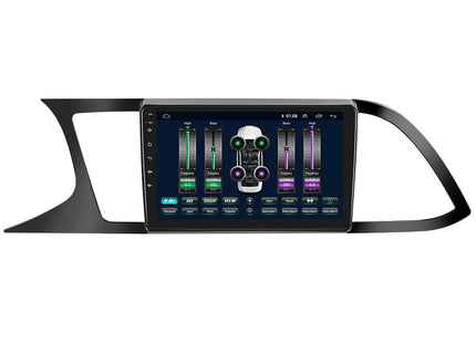 Seat Leon | Matt Zwart | Android 13 | Autoradio | 2013 t/m 2020 | CarPlay & Android Auto