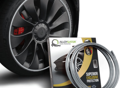 Alloygator Velgbescherming | Zilver | Stoeprand bescherming | Exclusive (12-24'' inch)