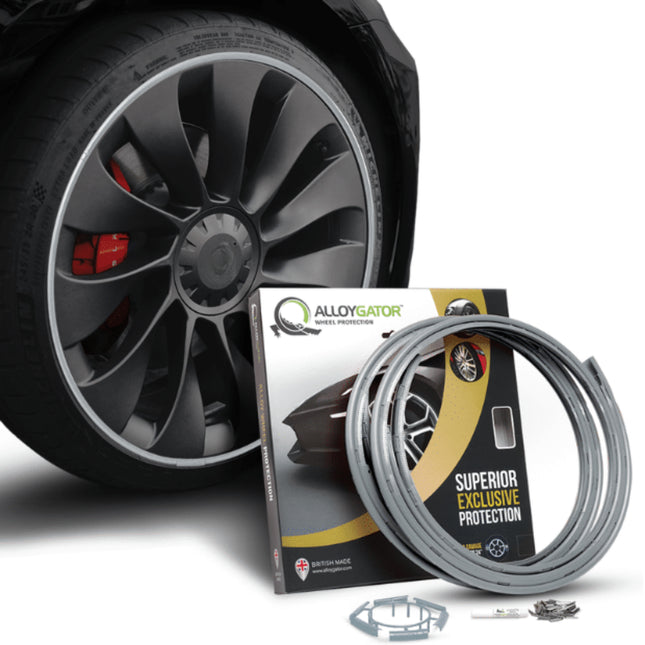 Alloygator Velgbescherming | Zilver | Stoeprand bescherming | Exclusive (12-24'' inch)