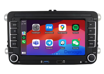 Radio para coche Volkswagen | Androide 13 | Apple CarPlay y Android Auto | 7 PULGADAS