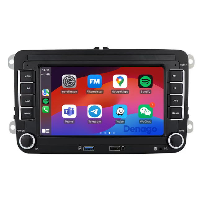 Volkswagen Transporter  & Multivan T6 | autoradio | Android 13 | Apple CarPlay & Android Auto | 7 INCH