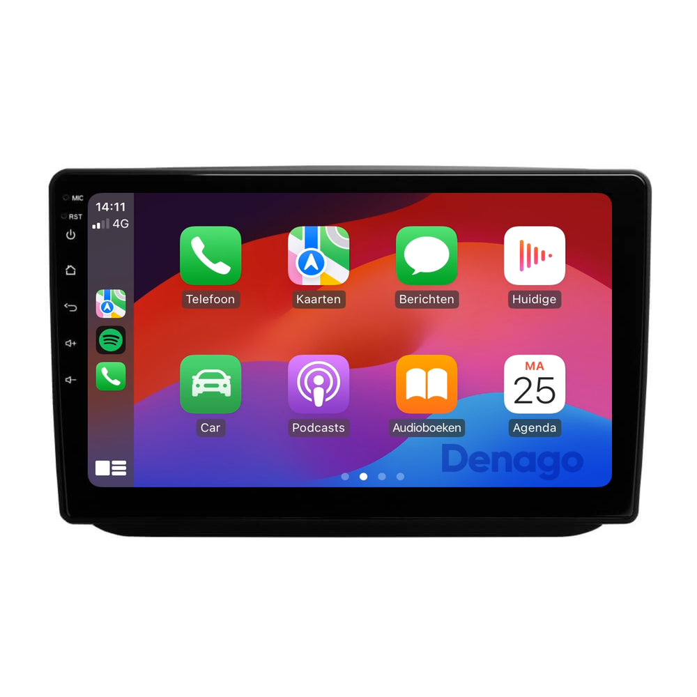 Skoda Fabia CarPlay car radio | 2007 to 2015 | Denago DNG-A392 | 9 inches | Android 13 | Wireless CarPlay & Android Auto