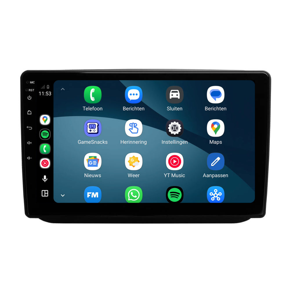 Skoda Fabia Radio mit CarPlay & Android Auto | 2007–2015 | 9 Zoll | Android 15 | CTX-7392