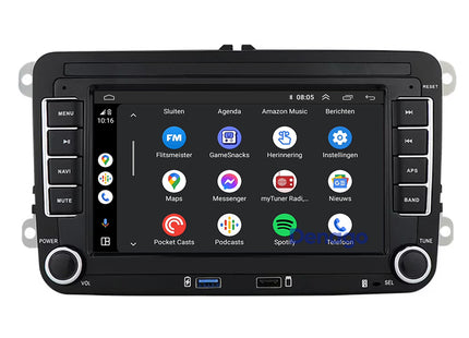 Radio para coche Volkswagen | Androide 13 | Apple CarPlay y Android Auto | 7 PULGADAS