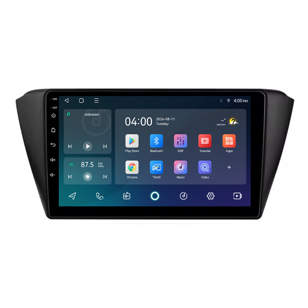 Autoradio Skoda Fabia con CarPlay e Android Auto | 2015–2021 | 9 pollici | Android 15 | CTX-7274