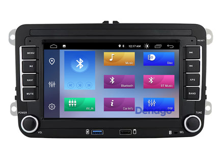 Volkswagen Transporter y Multivan T6 | radio de coche | Androide 13 | Apple CarPlay y Android Auto | 7 PULGADAS