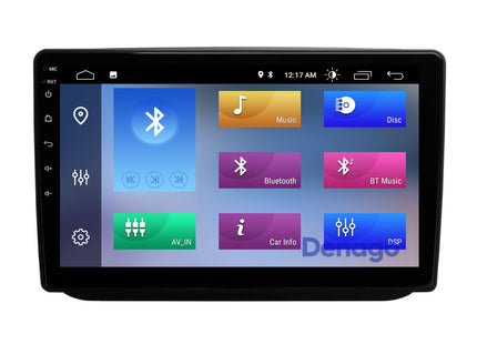 Skoda Fabia CarPlay autoradio | 2007 t/m 2015 | Denago DNG-A392 | 9 inch | Android 13 | Draadloos CarPlay & Android Auto