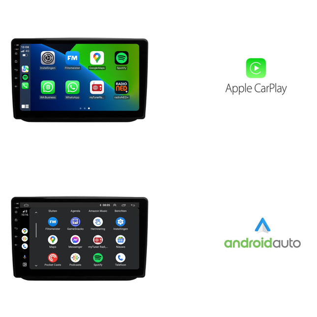 Skoda Fabia | Android 13 | Autoradio | 2007 t/m 2015 | CarPlay & Android Auto