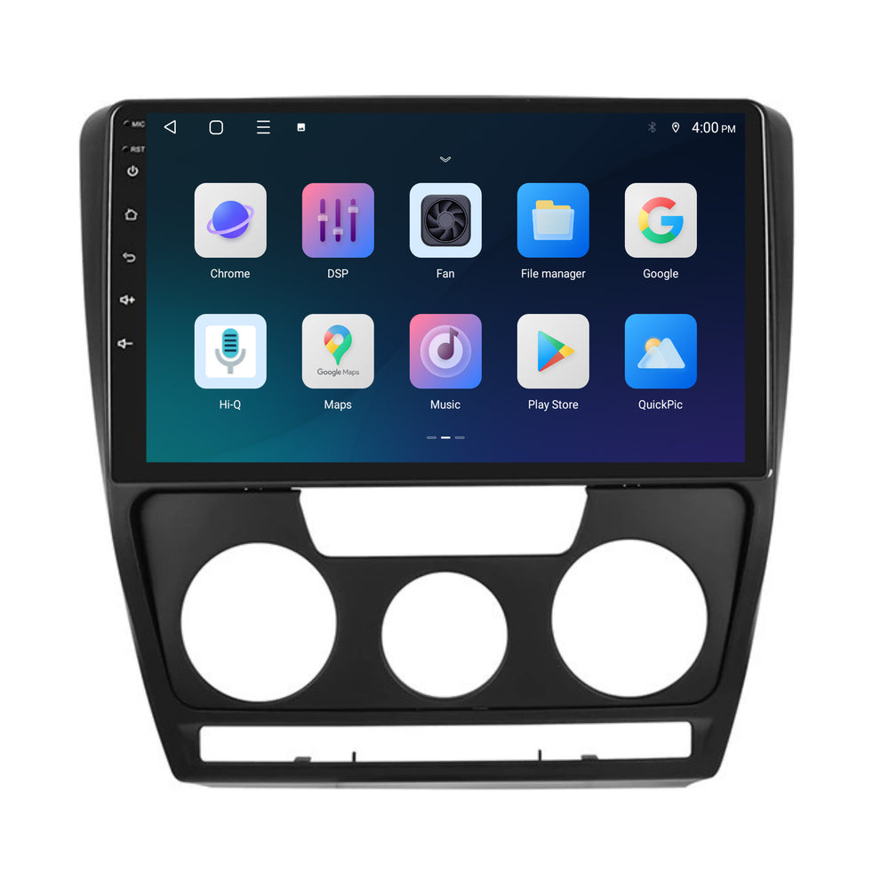Radio CarPlay e Android Auto per Skoda Octavia | 2007–2012 | 9 pollici | Android 15 | CTX-7282