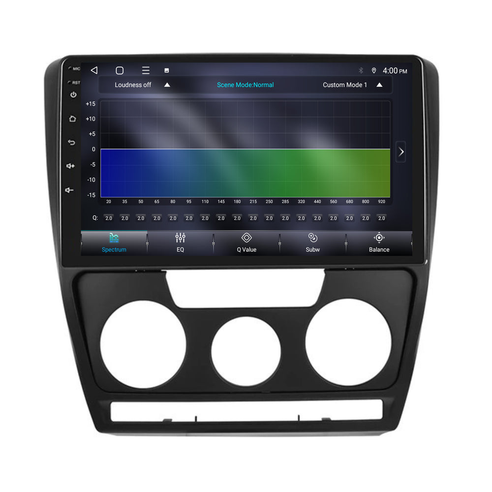 Radio CarPlay e Android Auto per Skoda Octavia | 2007–2012 | 9 pollici | Android 15 | CTX-7282