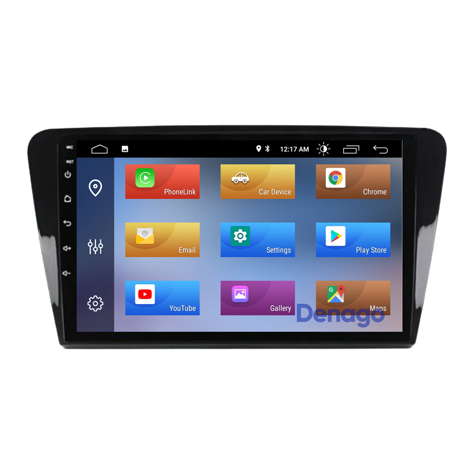 Autoradio Skoda Rapid CarPlay | 2012 à 2016 | Denago DNG-A211 | Écran 9 pouces | Android 13 | CarPlay sans fil & Android Auto