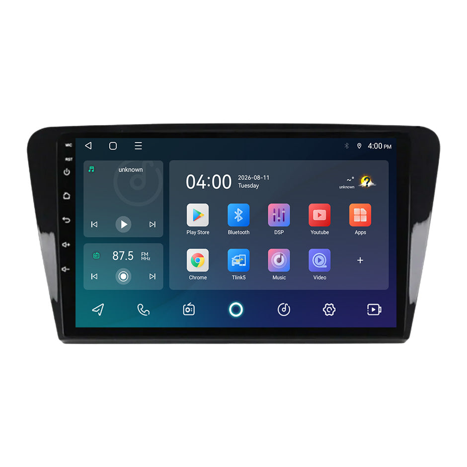 Skoda Rapid-radio med CarPlay och Android Auto | 2012–2019 | 9 tum | Android 15 | CTX-7211
